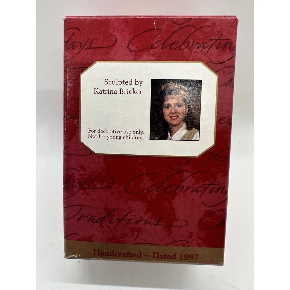 Hallmark Keepsake Ornament Godchild 1997 Katrina Bricker‎ w Box